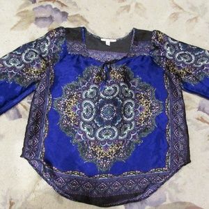 Royal Blue Mandala Top